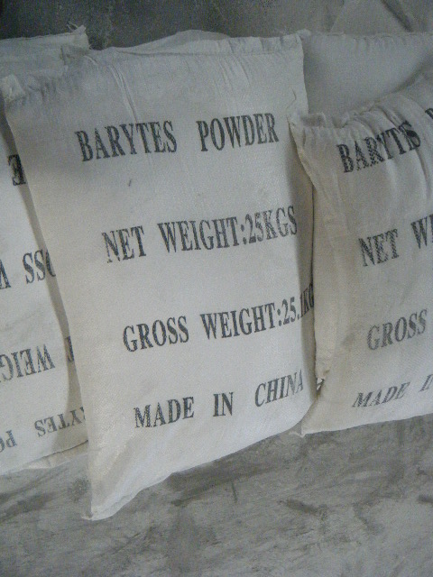 Natural barium sulfate
